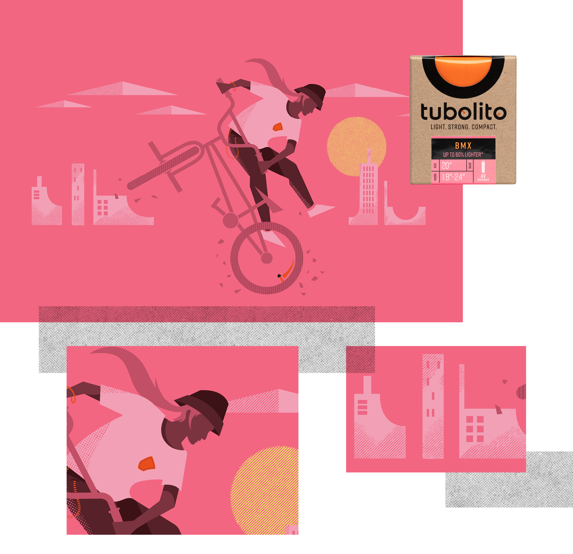 Tubolito Illustration BMX1