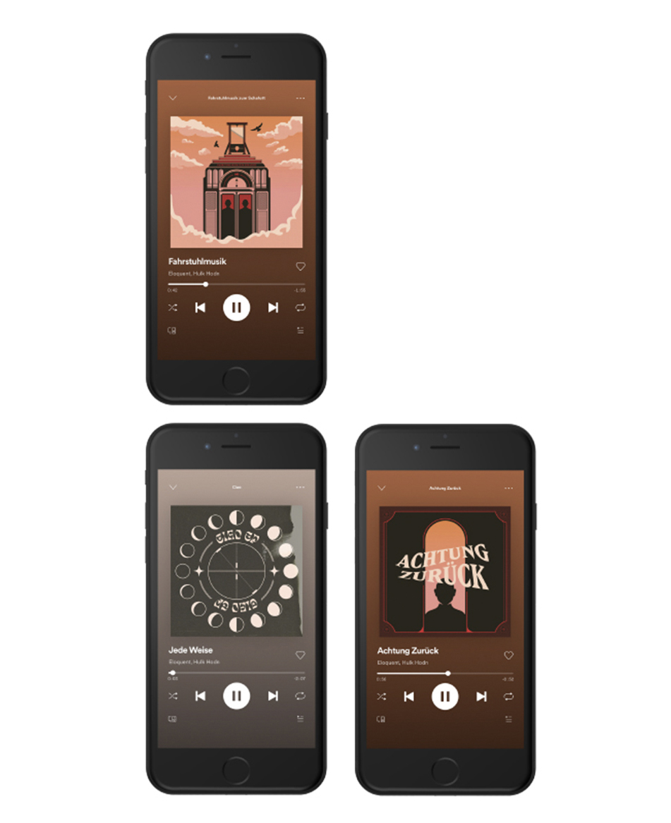 Schafott Spotify Eloquent Album Design Spotify